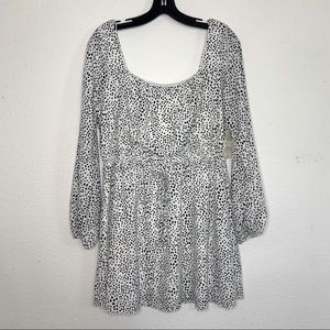 Altar’d State Dalmatian Print Dress